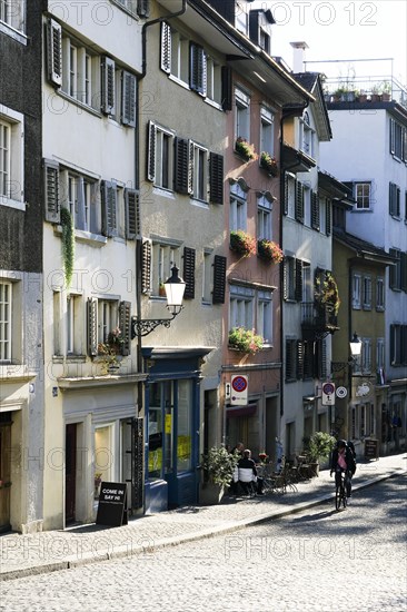 Alley in Zurich Old Town