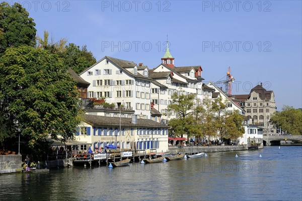 Schipfe in Zurich Old Town