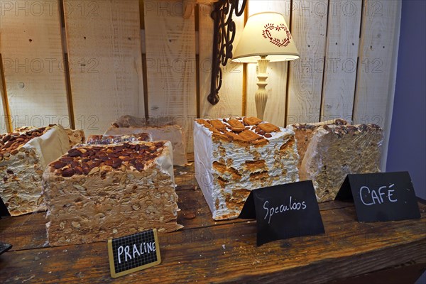 Handmade nougat specialities