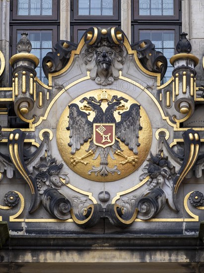 Gable of the Schuetting on Bremen's market square