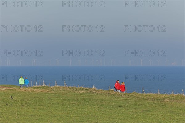 Strollers on the upper land