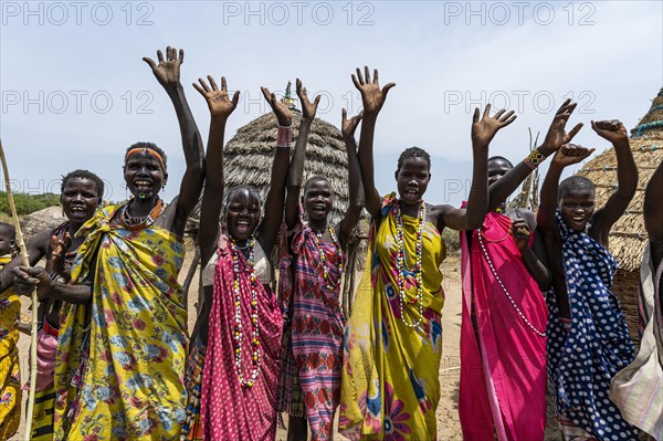 Girls reunion of the Toposa tribe