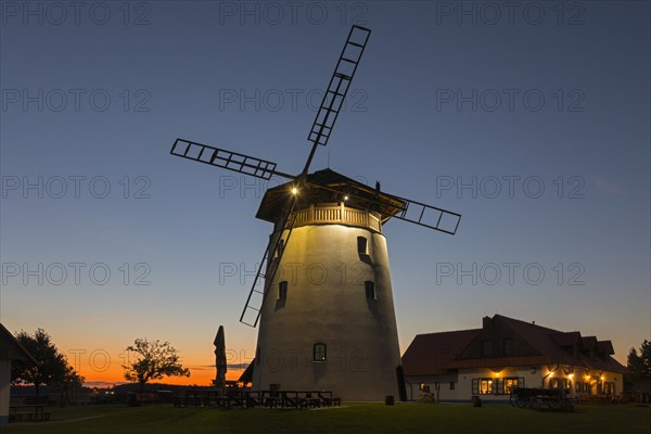 Bukovansky Mill in the Blue Hour