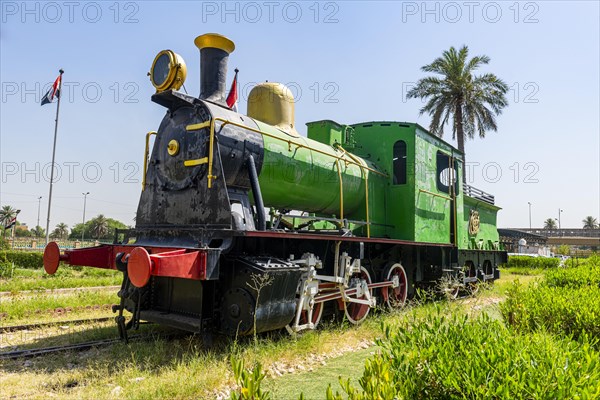 Old steam train