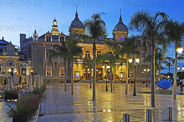 Casino Monte Carlo early morning