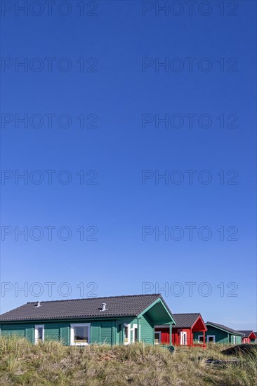 Bungalows in the dune village