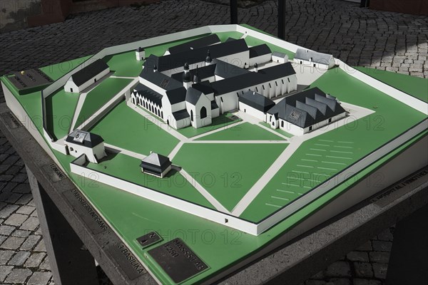 Model of Eberbach Monastery