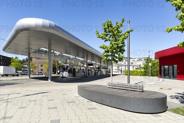 Central bus station and tram junction