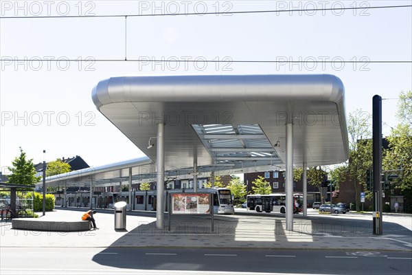 Central bus station and tram junction