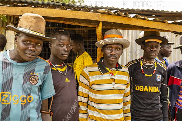 Young boys from the Laarim tribe