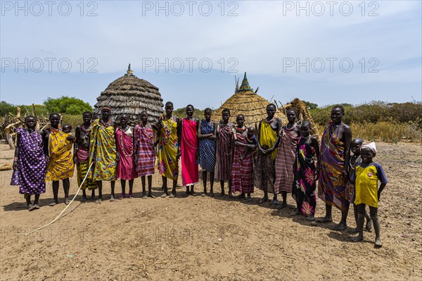 Girls reunion of the Toposa tribe