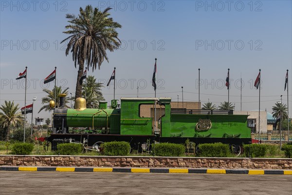 Old steam train