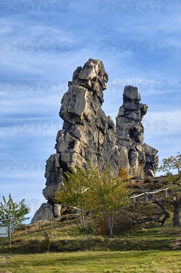 Koenigstein rock formation