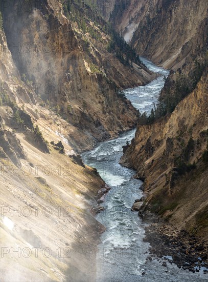 Yellowstone River flows through Gorge