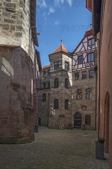 Inner courtyard of Wenzel Castle