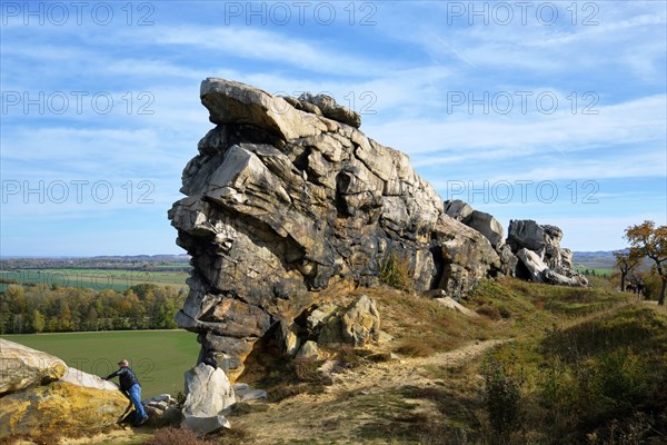 Koenigstein rock formation