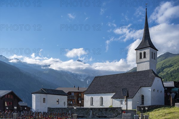 Parish church with ossuary and cemetery