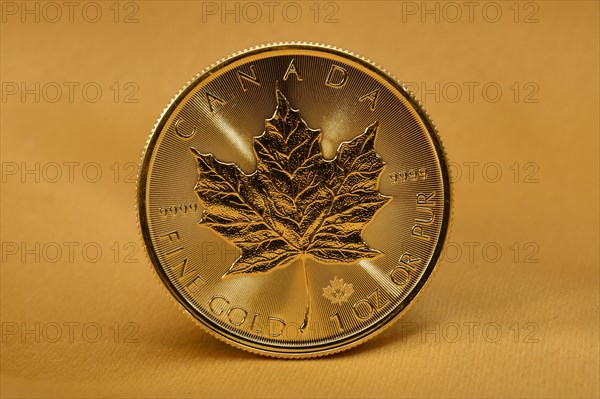 Physical Gold Coin 1 oz Gold Maple Leaf Reverse Maple Leaf