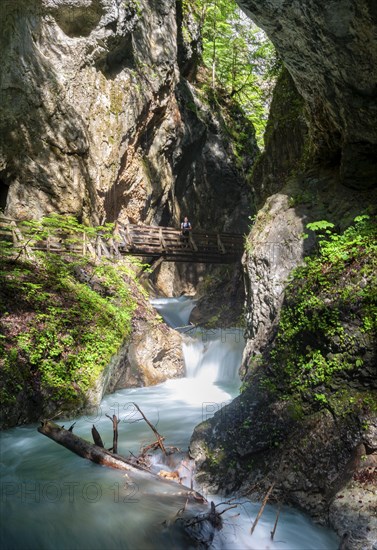 Bridge over a stream