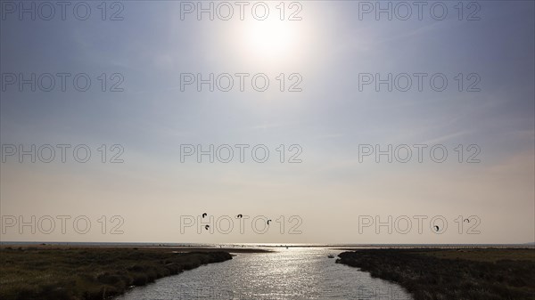 Mouth of the Rio de la Jara into the sea