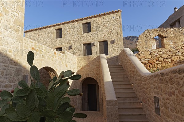 Restored stone house