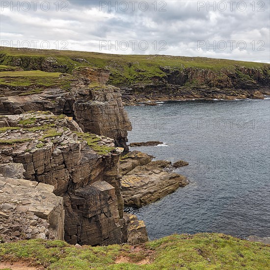 Cliffs of Old Red Sandstone