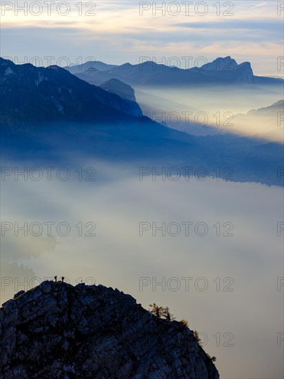 Mountaineers on the small Schoberstein