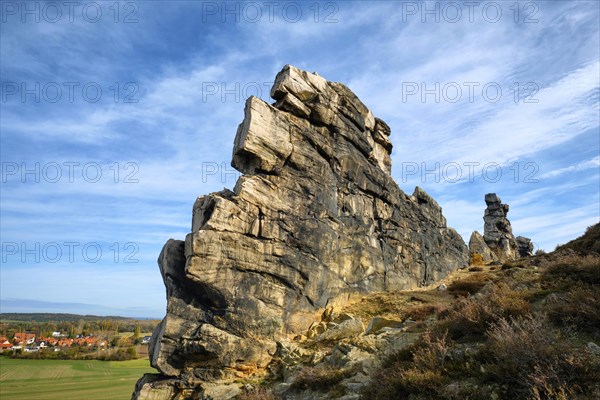 Koenigstein rock formation