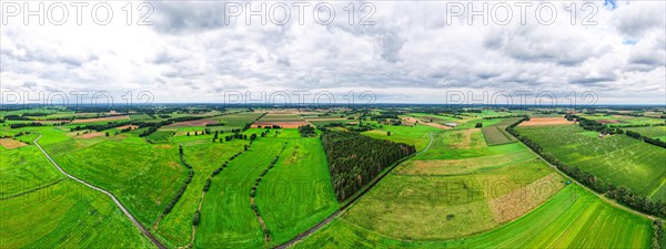 Mittelradde panoramic aerial view