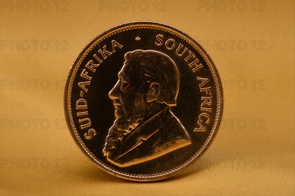 Physical Gold Coin 1 oz Gold Krugerrand Obverse Paul Kruger