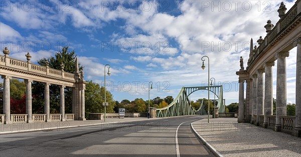 The Colonnades at the Glienicke Bridge in Berlin Wannsee