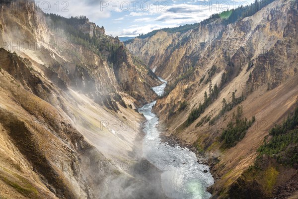 Yellowstone River flows through Gorge