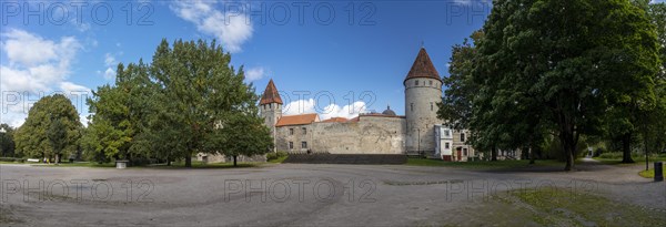 City wall at the Square of Towers