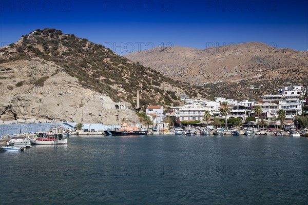 The seaside village of Agia Galini