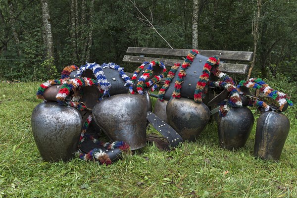 Jewellery cowbells for the Almabtrieb