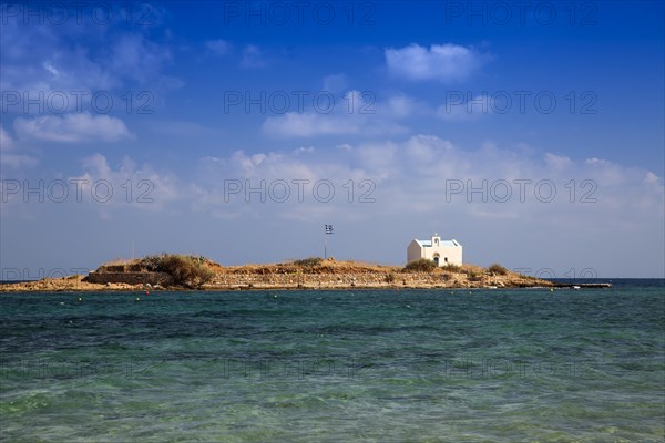 Small chapel on a small offshore island