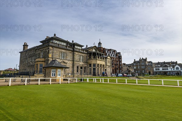 Club house of the old golf course