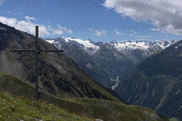 View of Stubai Glacier