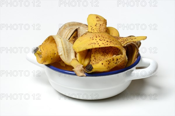 Banana peel in peel