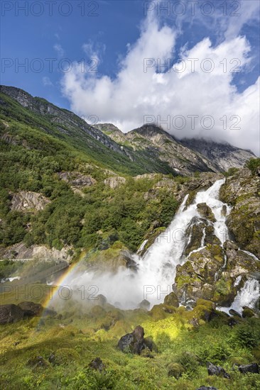 Kleivafossen waterfall