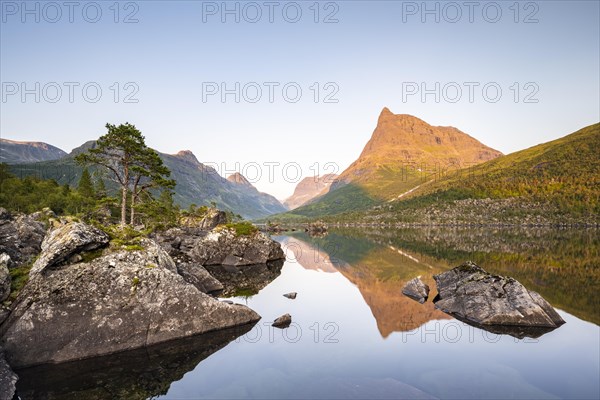 Innerdalsvatna Lake