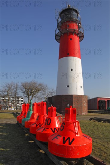 Lighthouse and navigation mark