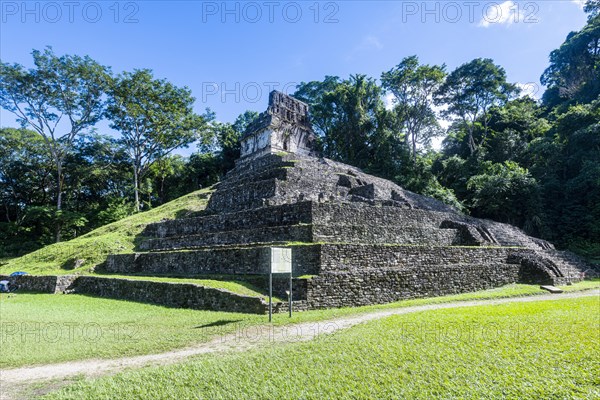 Unesco world heritage site the Maya ruins of Palenque