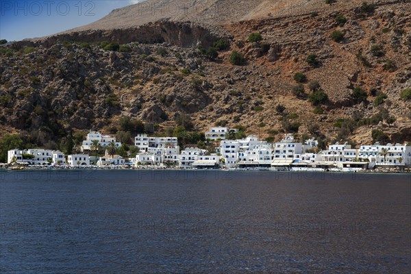 Village on the coast