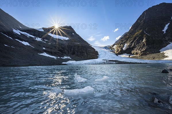 Steindalsbreen Glacier