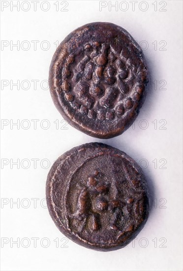 17th century Madurai Nayak copper coins