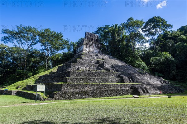 Unesco world heritage site the Maya ruins of Palenque