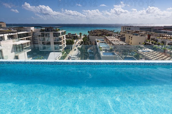 Overlook over Playa del Carmen