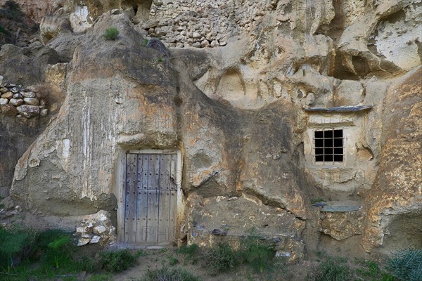 Entrance to a cave dwelling at Cuevas del Almanzora