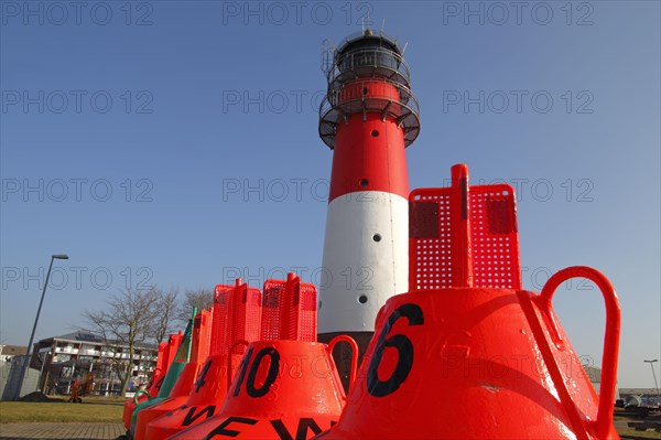 Lighthouse and navigation mark